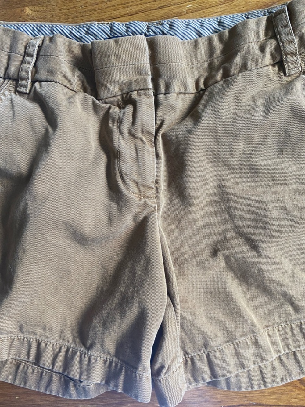 J crew Khaki/brown Cotton Shorts size 4